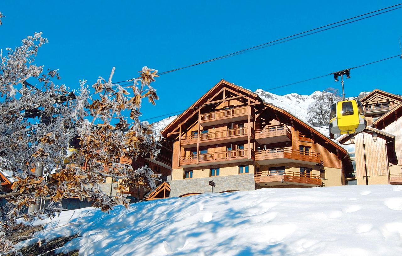 Residence Prestige Odalys La Cascade - Les Epinettes Vaujany Eksteriør billede